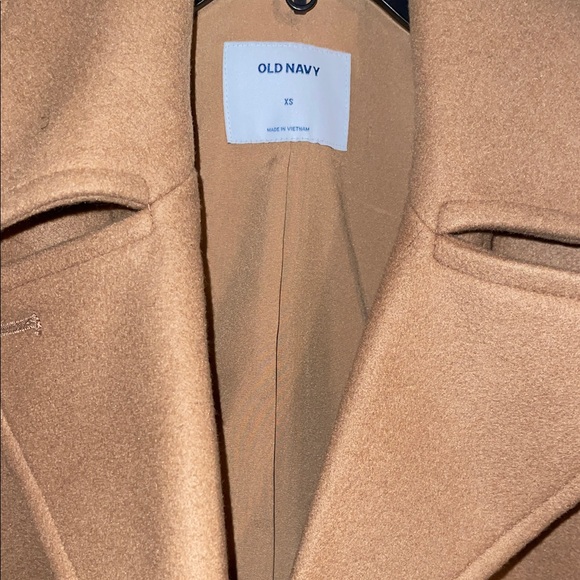 Old Navy Women's Camel Peacoat - Picture 11 of 12